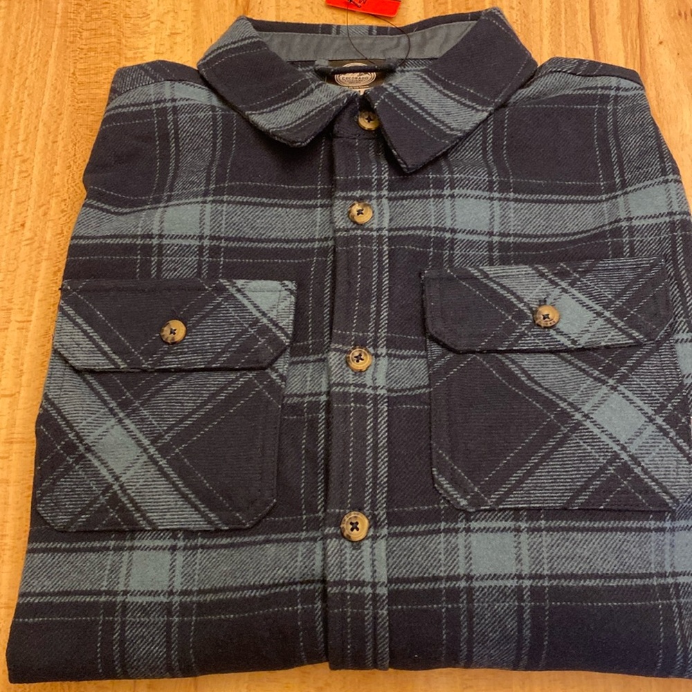 Colorado Clothing Plaid Men’s Flannel NWT Size Medium